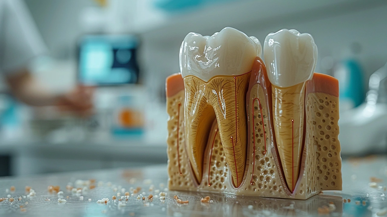 Co může poškodit kořen zubu