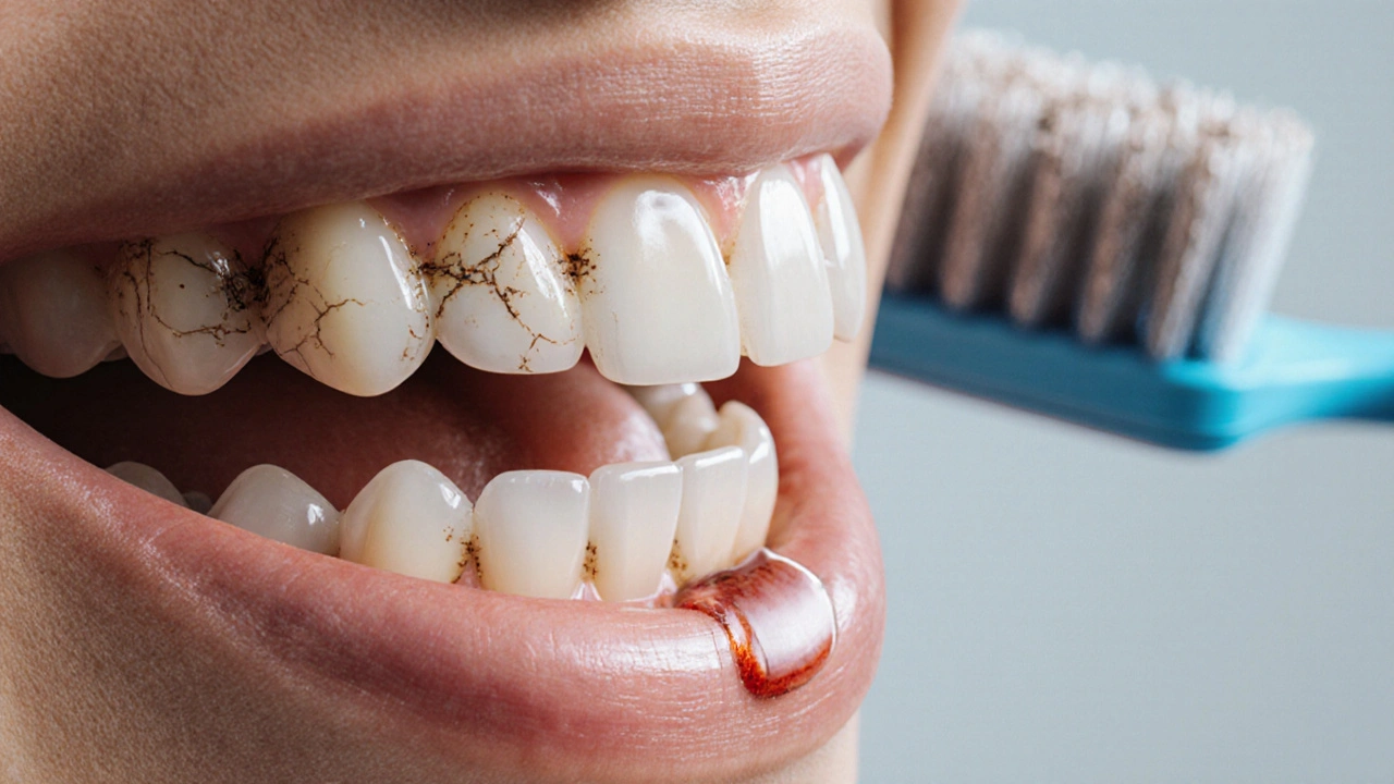 Bělící zubní pasta: Jaké jsou dlouhodobé účinky na zuby a dásně?