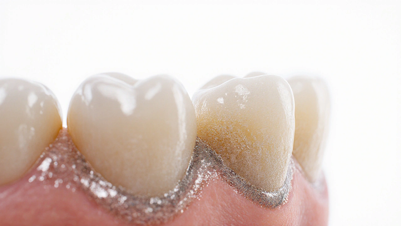 Jak vypadá začínající kámen na zubech a jak ho poznat