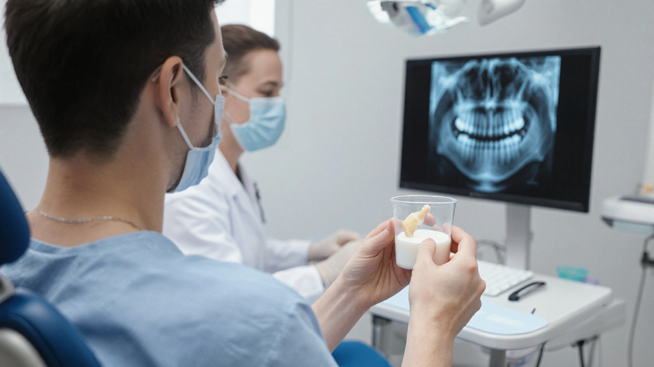 Oprava ulomeného předního zubu: Jaká je průměrná cena a co v ní je?