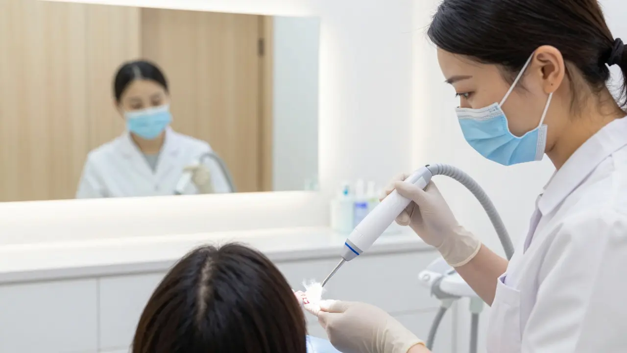 Jak se pískování zubů stalo populárním trendem v zubní péči