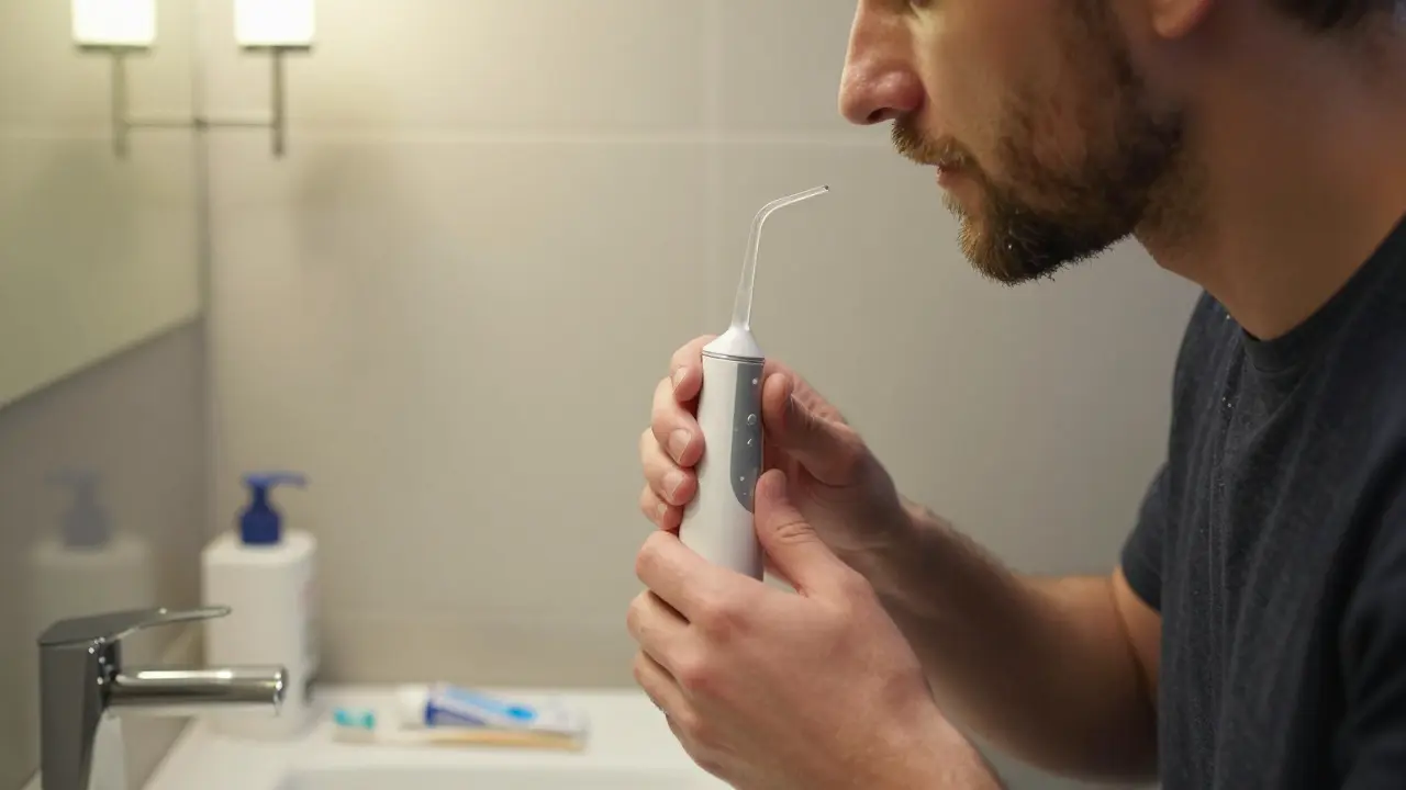 Jak si čistit zuby ústní sprchou: správná technika a tipy pro efektivní hygienu