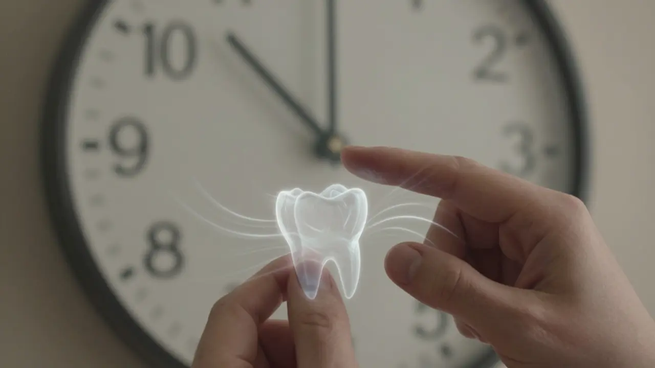 Tlak v zubu se projevuje v čase – 72 hodin je hranice pro návštěvu lékaře.