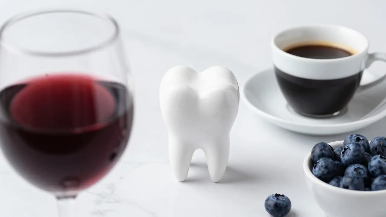 Co nejíst při bělení zubů? Kompletní průvodce potravinami a návyky