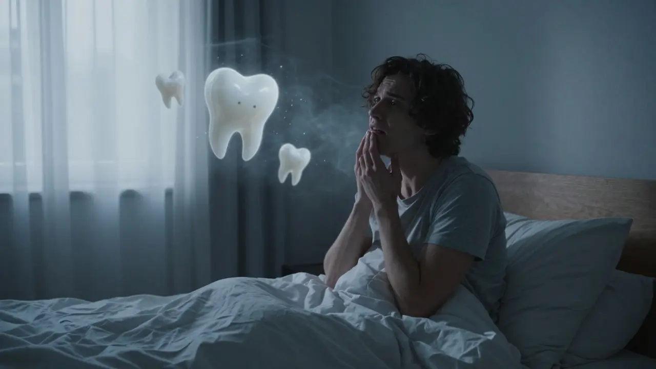 Význam snů o vypadávání zubů: Psychologie, stres a realita