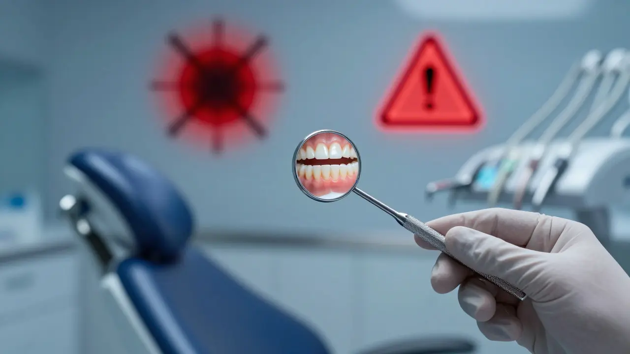 Stomatologické křeslo a nástroje s důrazem na odbornou léčbu